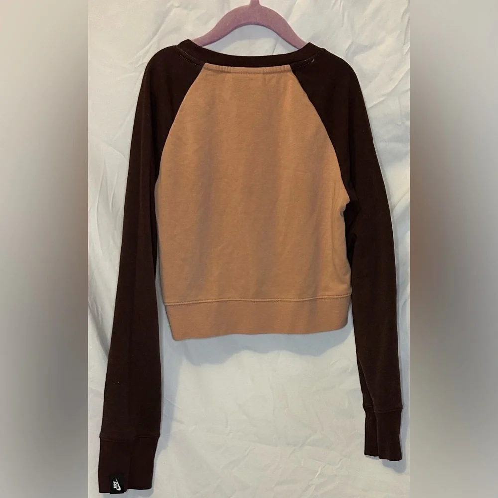 NIKE AIR Cropped Sweatshirt, Size Medium